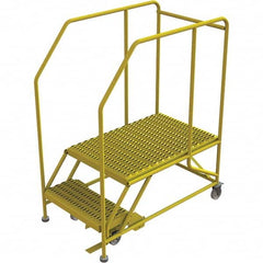 TRI-ARC - Rolling & Wall Mounted Ladders & Platforms Type: Rolling Work Platform Style: Steel Work Platform - A1 Tooling