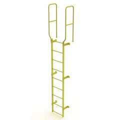 TRI-ARC - Rolling & Wall Mounted Ladders & Platforms Type: Fixed Ladder Style: Safety Cage - A1 Tooling