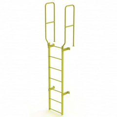 TRI-ARC - Rolling & Wall Mounted Ladders & Platforms Type: Fixed Ladder Style: Safety Cage - A1 Tooling