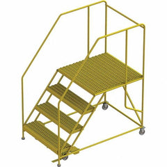 TRI-ARC - Rolling & Wall Mounted Ladders & Platforms Type: Rolling Work Platform Style: Steel Work Platform - A1 Tooling