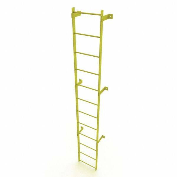 TRI-ARC - Rolling & Wall Mounted Ladders & Platforms Type: Fixed Ladder Style: Safety Cage - A1 Tooling