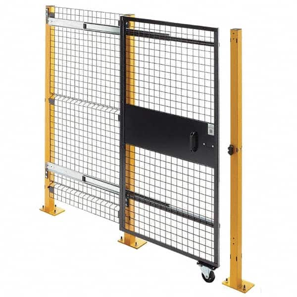 Husky - 3' Wide x 6' High, Sliding Door for Temporary Structures - A1 Tooling