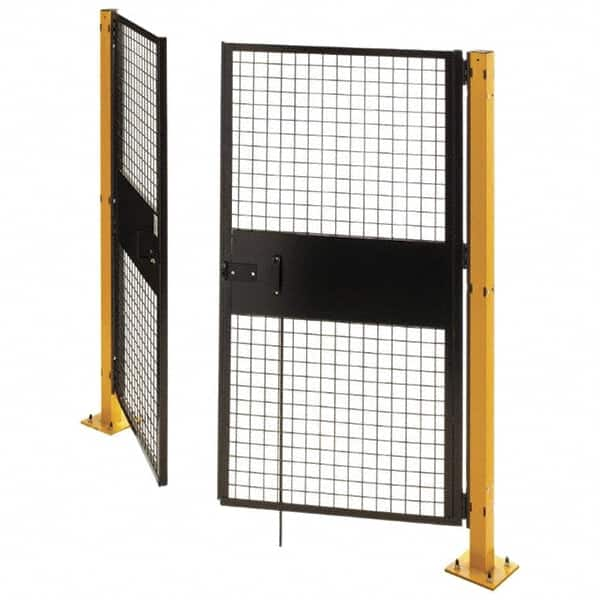 Husky - 8' Wide x 8' High, Swing Door for Temporary Structures - A1 Tooling