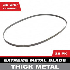 Milwaukee Tool - 2' 11-3/8" x 0.8" x 0.02" 8-10 TPI Bi-Metal Portable Band Saw Blade - A1 Tooling