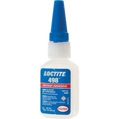 Loctite - 1 oz Bottle Clear Instant Adhesive - 498 SUPERBONDER 1OZ LOCTITE SPDBNDER ADHS - A1 Tooling