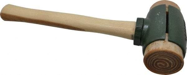 Garland - 6-1/2 Lb Head 2-3/4" Face Rawhide Split Head Hammer - Wood Handle - A1 Tooling