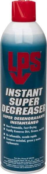 LPS - 20 oz Aerosol Cleaner/Degreaser - Aerosol, Nonchlorinated, Unscented - A1 Tooling