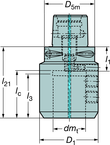 C63912125090 CAPTO ADAPTER - A1 Tooling