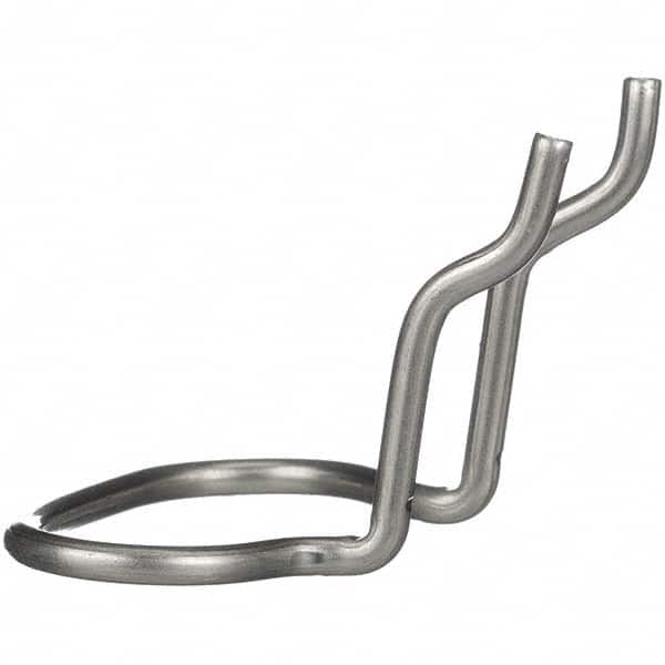 Marlin Steel Wire Products - Pegboard Hooks Type: Single Angled End Hook Projection: 3-1/4 (Inch) - A1 Tooling