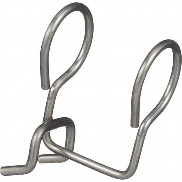 Marlin Steel Wire Products - Pegboard Hooks Type: Single Vertical End Hook Projection: 1-1/4 (Inch) - A1 Tooling