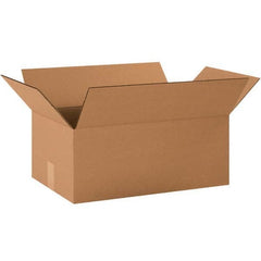 Made in USA - Pack of (25), 13" Wide x 19" Long x 10" High Corrugated Shipping Boxes - A1 Tooling