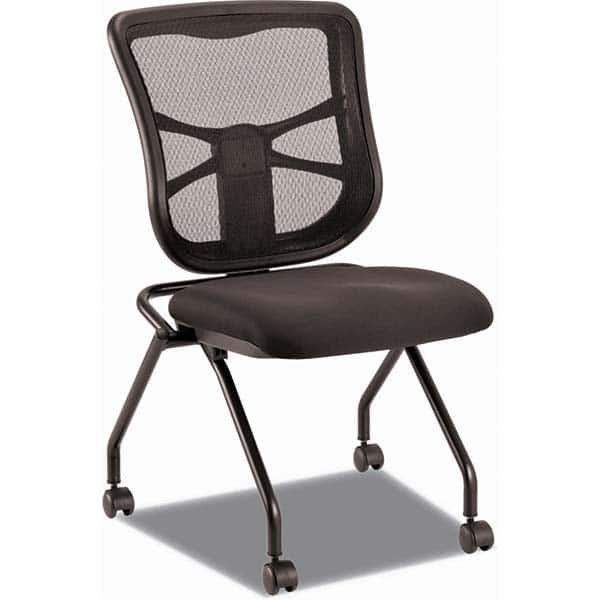 ALERA - Folding Chairs Material: Fabric Color: Black - A1 Tooling