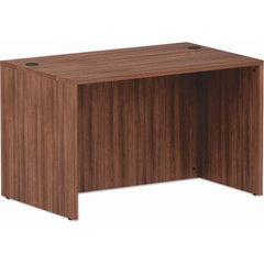 ALERA - Office Desks Type: Straight Front Desk Shell Color: Modern Walnut - A1 Tooling