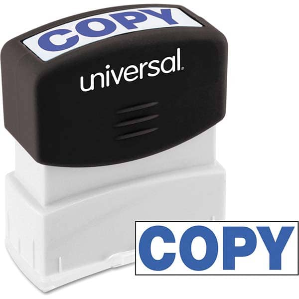 UNIVERSAL - Pre-inked Stock Stamps Type: Message Message: COPY - A1 Tooling