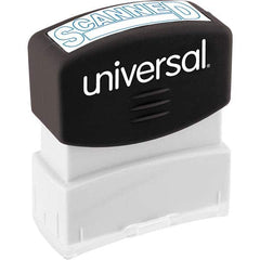 UNIVERSAL - Pre-inked Stock Stamps Type: Message Message: SCANNED - A1 Tooling