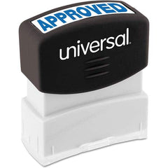 UNIVERSAL - Pre-inked Stock Stamps Type: Message Message: APPROVED - A1 Tooling