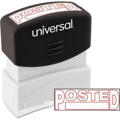 UNIVERSAL - Pre-inked Stock Stamps Type: Message Message: POSTED - A1 Tooling