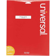 UNIVERSAL - Labels, Ribbons & Tapes Type: File Folder Label Color: White - A1 Tooling