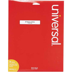 UNIVERSAL - Labels, Ribbons & Tapes Type: File Folder Label Color: White - A1 Tooling