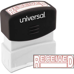 UNIVERSAL - Pre-inked Stock Stamps Type: Message Message: RECEIVED - A1 Tooling