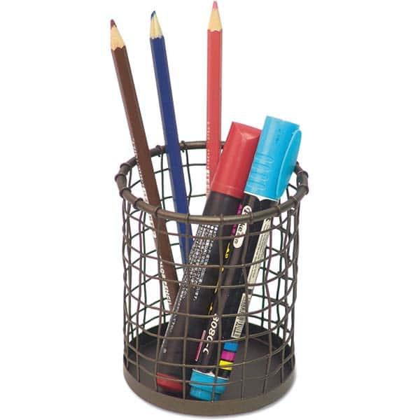 UNIVERSAL - Desktop File Organizers Type: Pencil Cup Color: Bronze - A1 Tooling