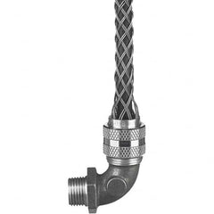 Hubbell Wiring Device-Kellems - 0.37 to 0.43" Liquidtight Elbow Strain Relief Cord Grip - A1 Tooling