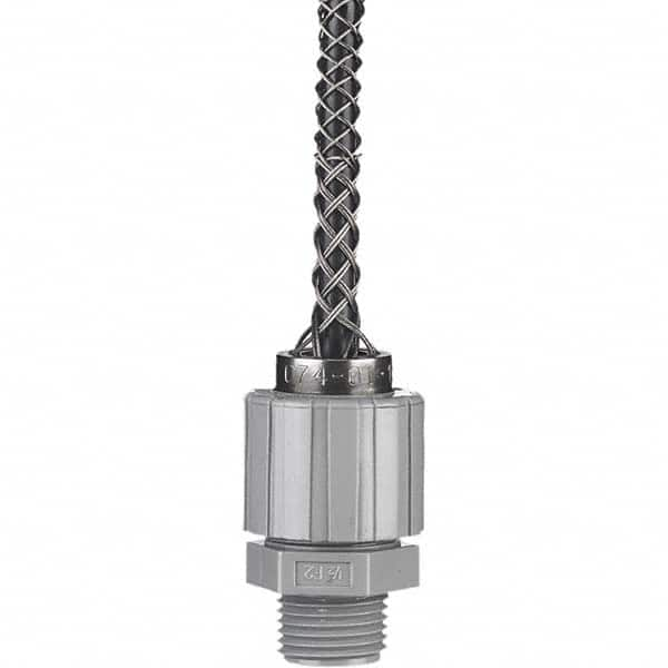 Hubbell Wiring Device-Kellems - 0.75 to 0.87" Liquidtight Straight Strain Relief Cord Grip - A1 Tooling