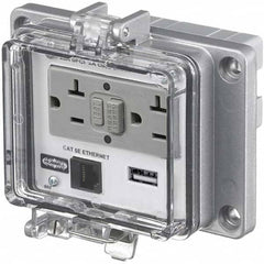 Hubbell Wiring Device-Kellems - Data Port Receptacles Receptacle Configuration: Ethernet Number of Ports: 1 - A1 Tooling