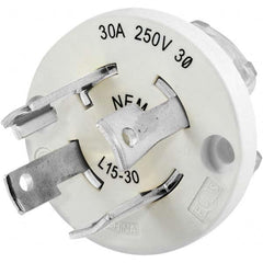 Hubbell Wiring Device-Kellems - 3-Phase Delta 250 VAC 30A NEMA L15-30P Industrial Twist Lock Plug - A1 Tooling