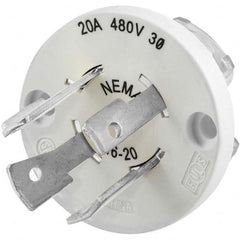 Hubbell Wiring Device-Kellems - 3-Phase Delta 480 VAC 20A NEMA L16-20P Industrial Twist Lock Plug - A1 Tooling