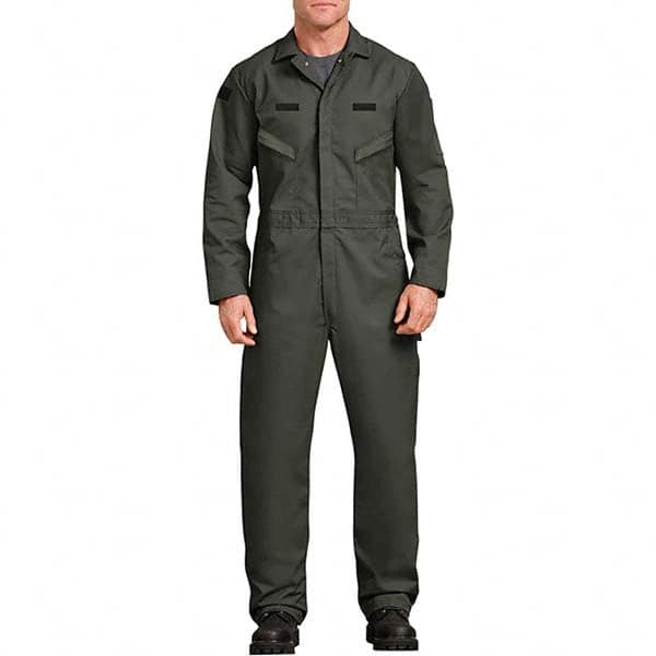 Coveralls & Overalls; Garment Style: Coveralls; Garment Type: General Purpose; Size: X-Large; Color: Olive Green; Material: Polyester; Hazardous Protection Level: Non Hazardous Protection; Closure Type: Zipper