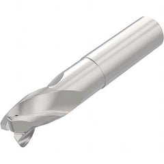 Niagara Cutter - 1/2", 3/4" LOC, 1/2" Shank Diam, 3" OAL, 3 Flute Solid Carbide Square End Mill - A1 Tooling