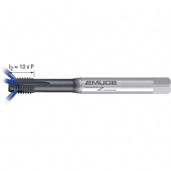 Emuge - M5x0.80 Metric 6G 0 Flute GLT-1 Finish Powdered Metal Spiral Point Tap - A1 Tooling