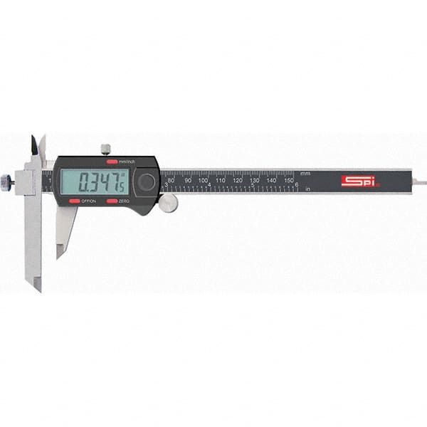 SPI - 0 to 200mm Range, 0.01mm Resolution, Electronic Caliper - A1 Tooling