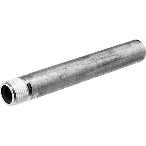 USA Sealing - 1/4 x 3" 316 Stainless Steel Pipe Nipple - A1 Tooling