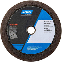 Norton - Tool & Cutter Grinding Wheels Wheel Type: Type 11 Superabrasive Wheel Type Number: B42 - A1 Tooling