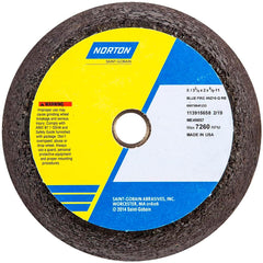 Norton - Tool & Cutter Grinding Wheels Wheel Type: Type 11 Superabrasive Wheel Type Number: B42 - A1 Tooling