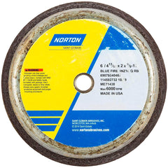 Norton - Tool & Cutter Grinding Wheels Wheel Type: Type 11 Superabrasive Wheel Type Number: B42 - A1 Tooling