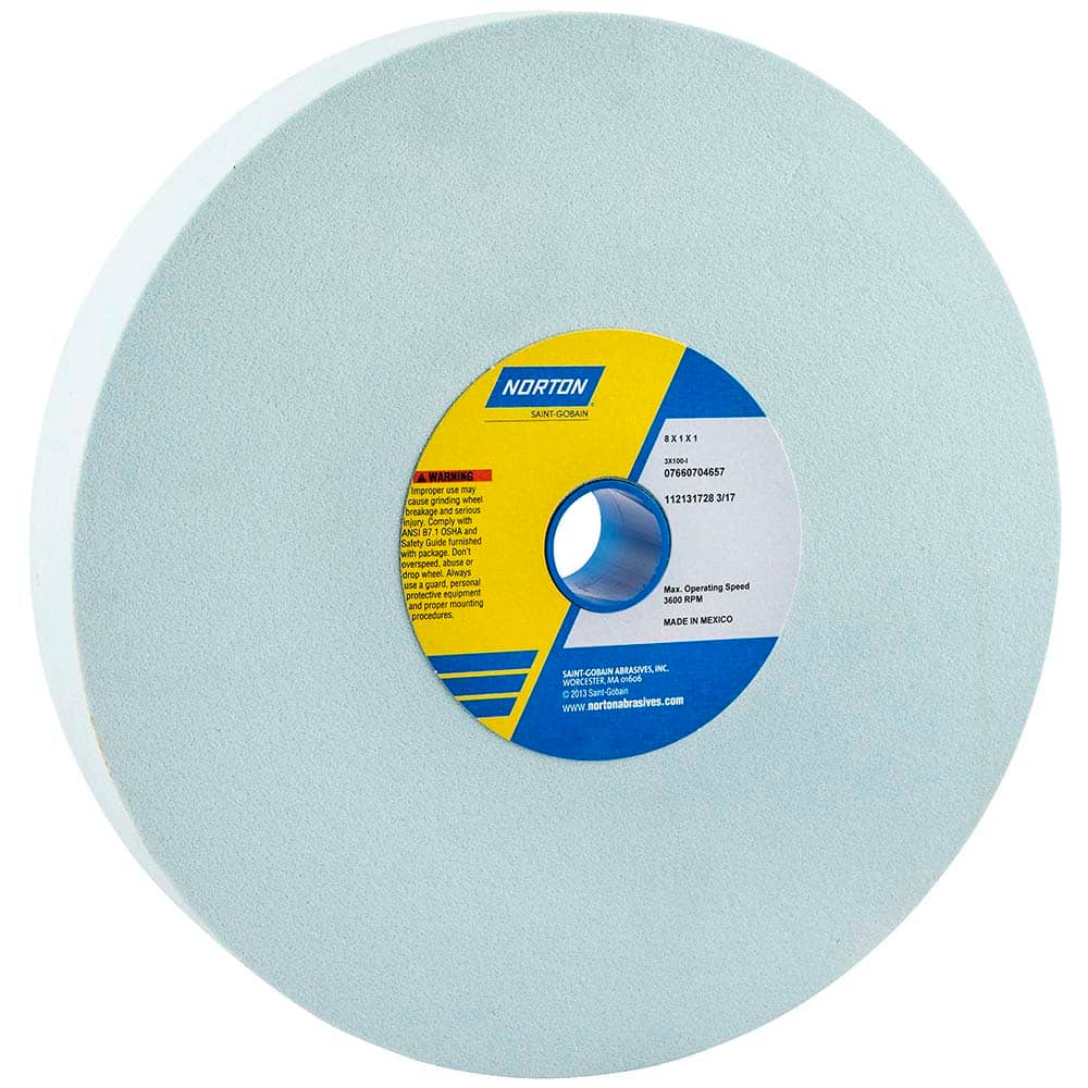 Norton - Bench & Pedestal Grinding Wheels Wheel Diameter (Inch): 8 Hole Size (Inch): 1 - A1 Tooling