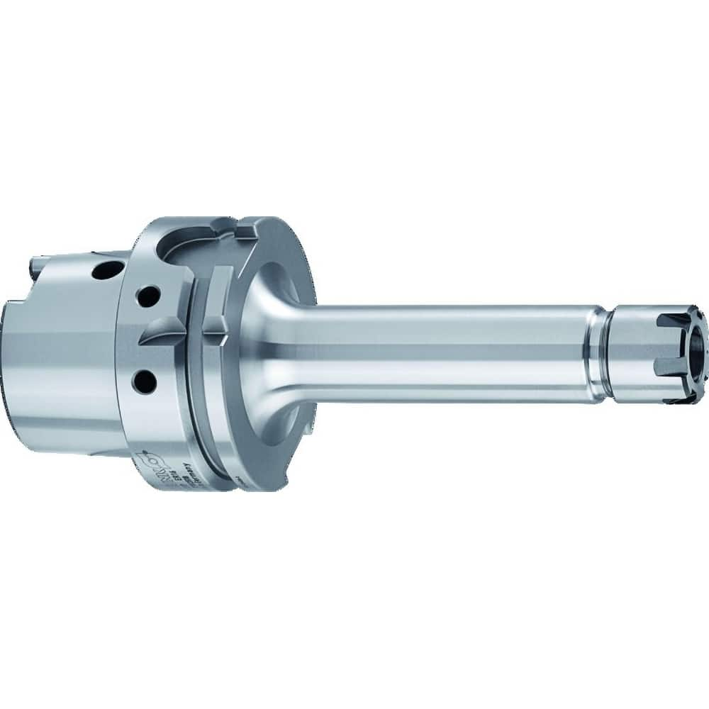 Schunk - Collet Chucks; Collet System: ER ; Collet Series: ER16 ; Shank Type: Hollow Taper ; Modular Connection Size: HSK63A ; Projection (mm): 100.000 ; Through Coolant: Yes - Exact Industrial Supply