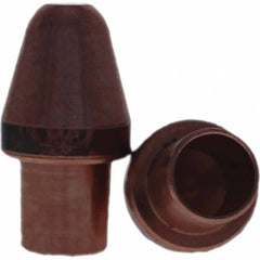 Tuffaloy - Spot Welder Tips For Use With: 7RW Cap Taper Electrode Holder Type: Male Cap A Nose (Pointed) - A1 Tooling