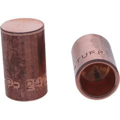 Tuffaloy - Spot Welder Tips For Use With: 4RW Cap Taper Electrode Holder Type: Female Cap C Nose (Flat) - A1 Tooling