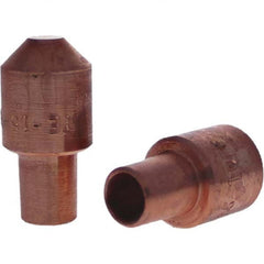 Tuffaloy - Spot Welder Tips For Use With: 5RW Cap Taper Electrode Holder Type: Male Cap E Nose (Truncated) - A1 Tooling