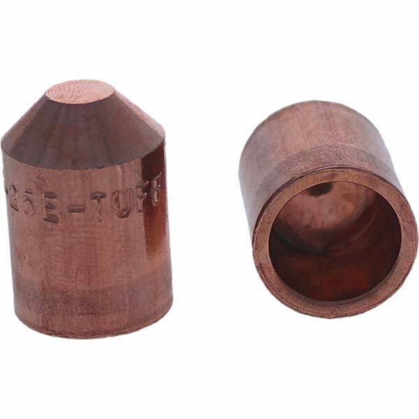 Tuffaloy - Spot Welder Tips For Use With: 5RW Cap Taper Electrode Holder Type: Female Cap E Nose (Truncated) - A1 Tooling