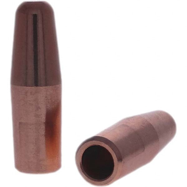 Tuffaloy - Spot Welder Tips For Use With: 4RW Electrode Holder Type: Straight Tip A Nose (Pointed) - A1 Tooling