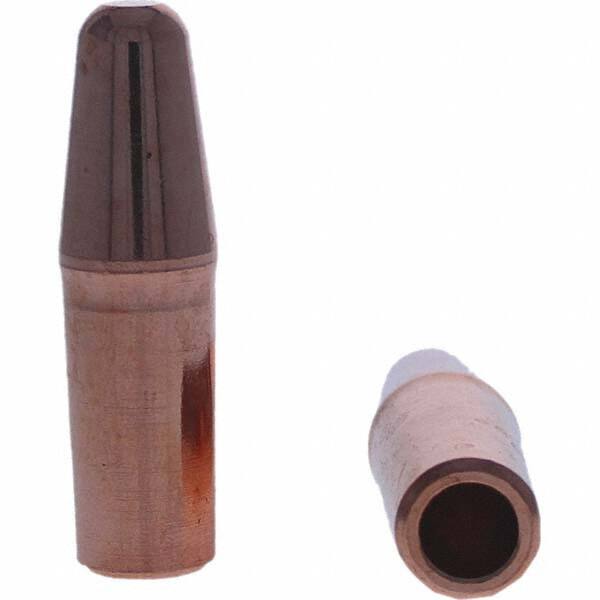 Tuffaloy - Spot Welder Tips For Use With: 4RW Electrode Holder Type: Straight Tip A Nose (Pointed) - A1 Tooling