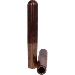 Tuffaloy - Spot Welder Tips For Use With: 4RW Electrode Holder Type: Straight Tip B Nose (Dome) - A1 Tooling