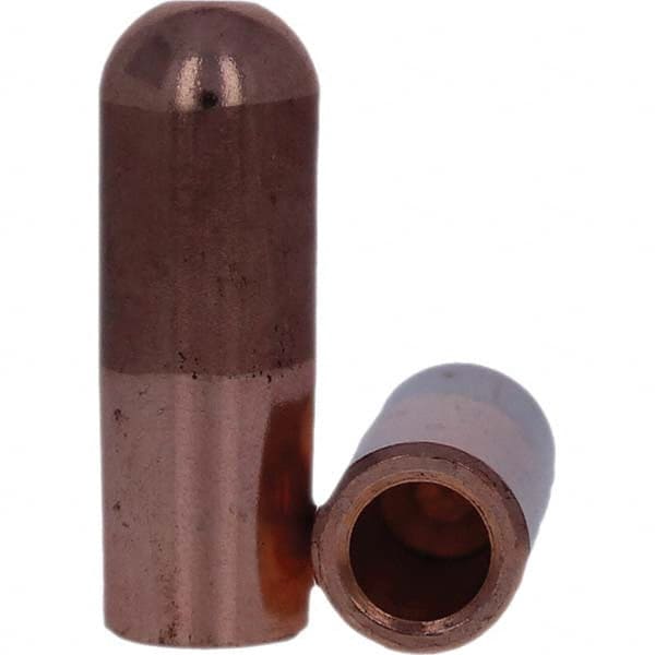 Tuffaloy - Spot Welder Tips For Use With: 5RW Electrode Holder Type: Straight Tip B Nose (Dome) - A1 Tooling