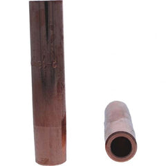 Tuffaloy - Spot Welder Tips For Use With: 5RW Electrode Holder Type: Straight Tip C Nose (Flat) - A1 Tooling