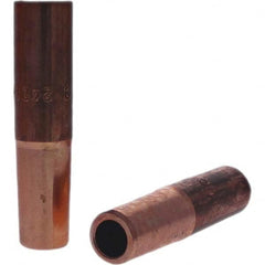 Tuffaloy - Spot Welder Tips For Use With: 4RW Electrode Holder Type: Straight Tip C Nose (Flat) - A1 Tooling